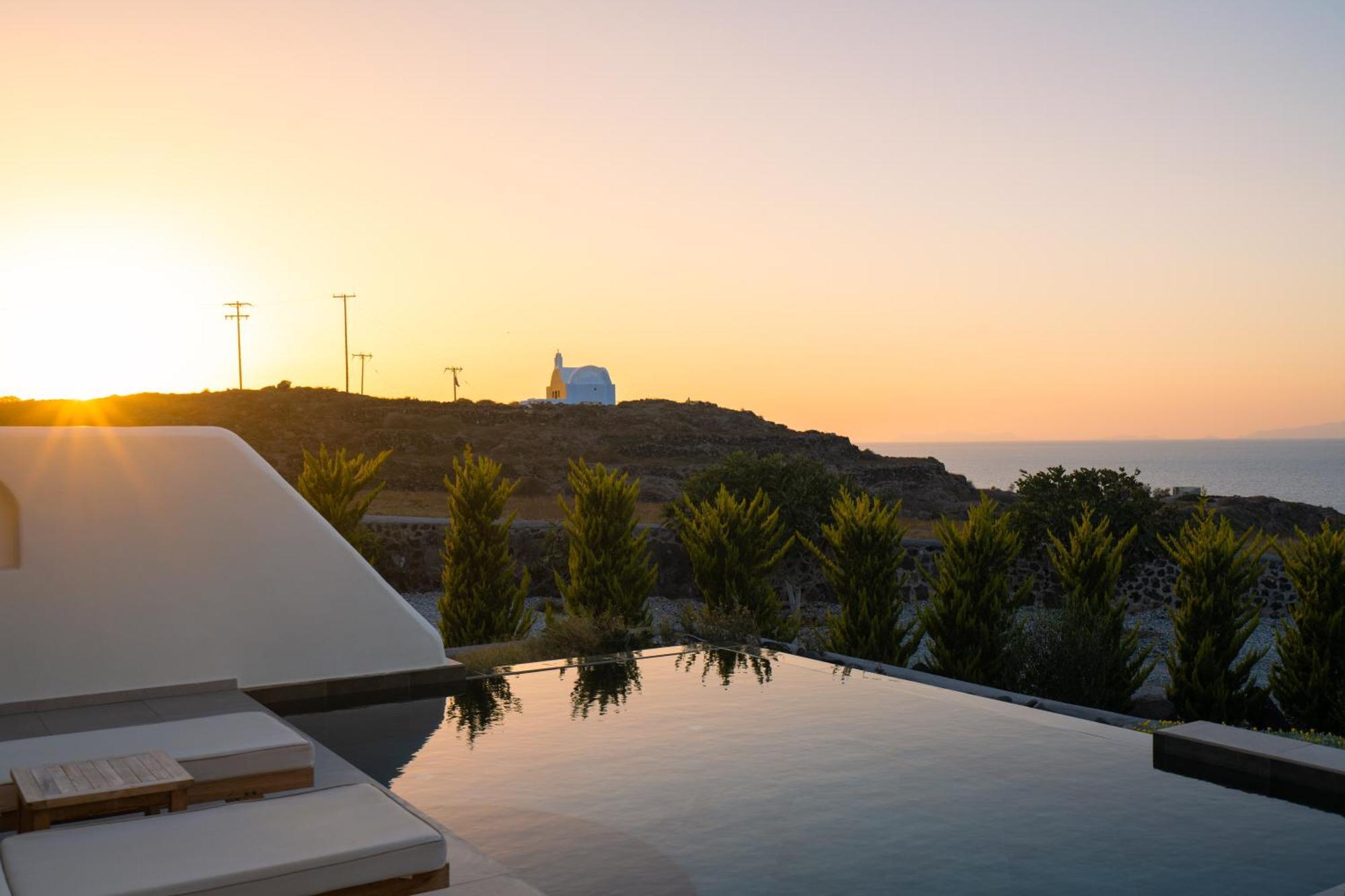 Apartamento Saint John Oia-exclusive Private Heated Pool *