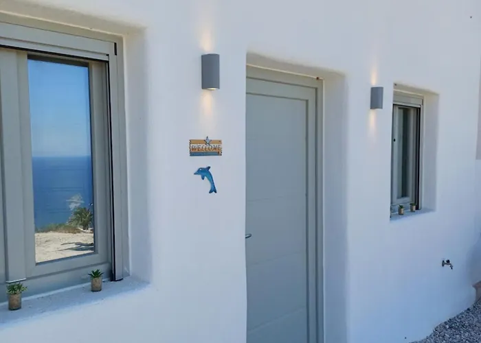\'Nektarios\' Cycladic House With Sunrise And Sea View!!