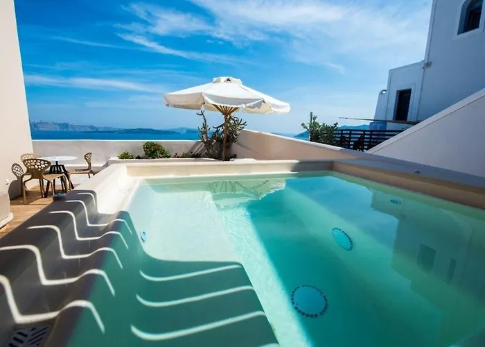 Pbs One Bedroom Villa With Outdoor Hot Tub Oia