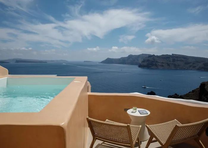 Annouso Villa With Hot Tub By Caldera Houses