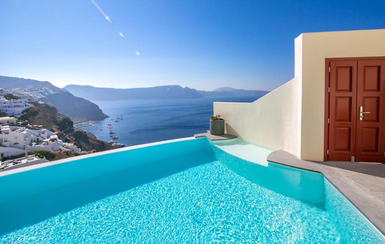 Villa Elegant Santorini Villa Ioulia Private Pool Air Conditioning 3 Bedrooms *