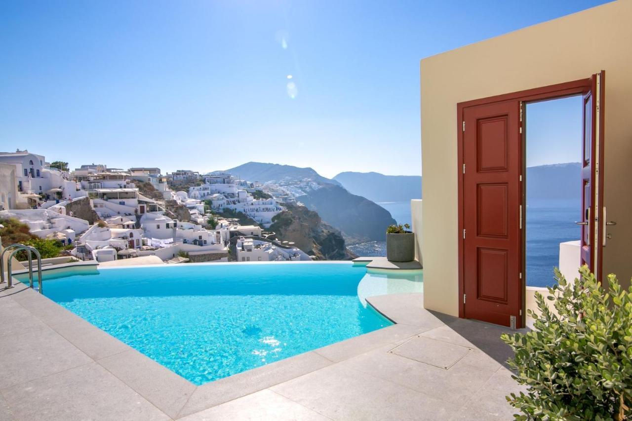 Elegant Santorini Villa Ioulia Private Pool Air Conditioning 3 Bedrooms Oia (Santorini)