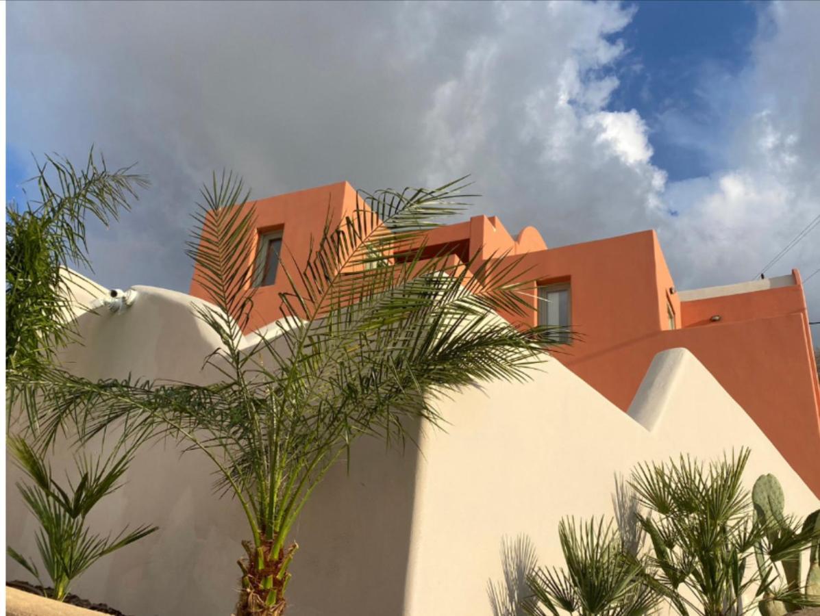 Pink Freud Santorini Villa