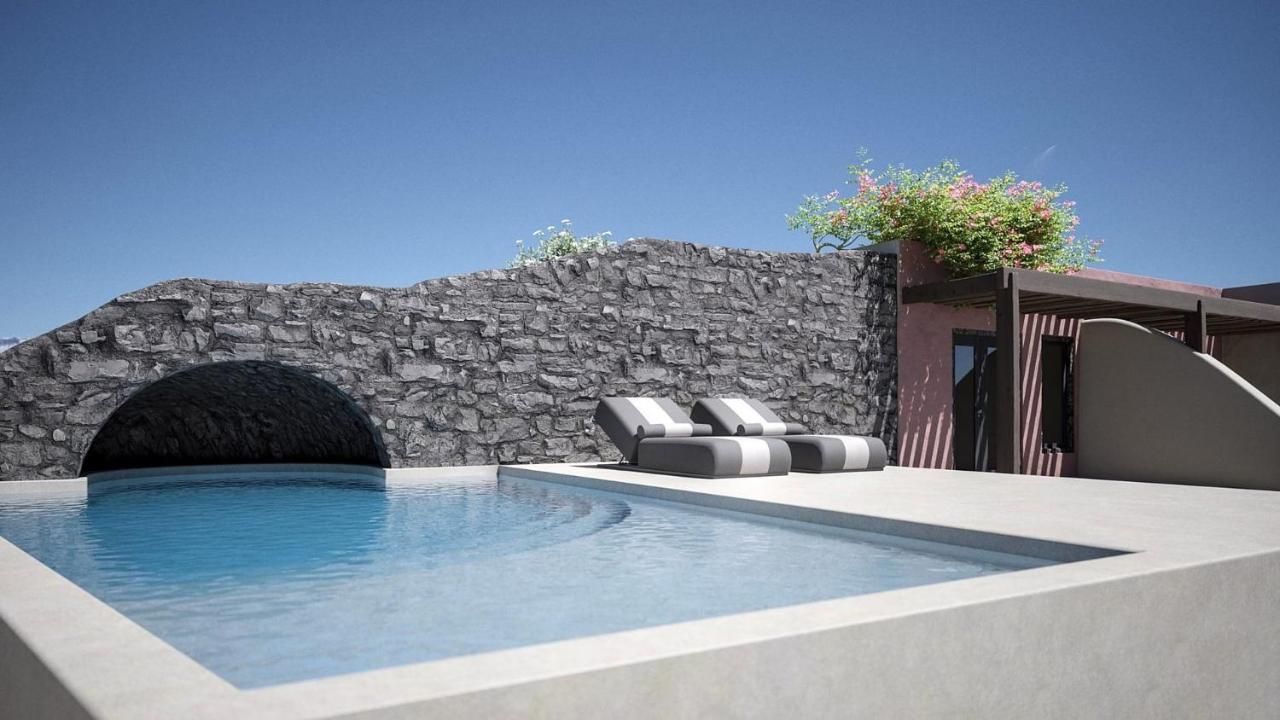 Beautiful Santorini 1 Bedroom Harmony Private Pool Amazing Sea View Finikia Villa *