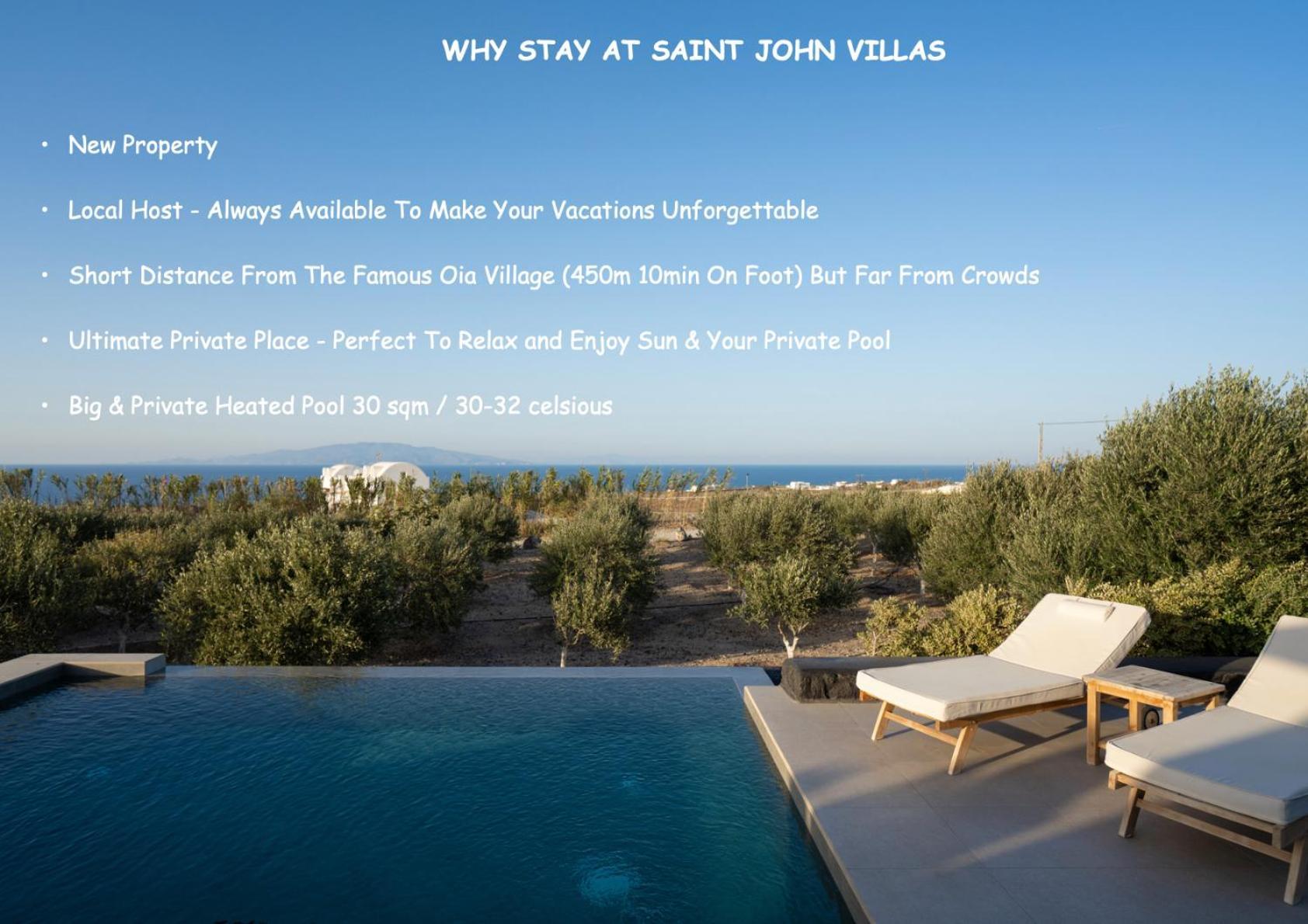 Apartment Saint John Oia-exclusive Private Heated Pool Oia (Santorini)