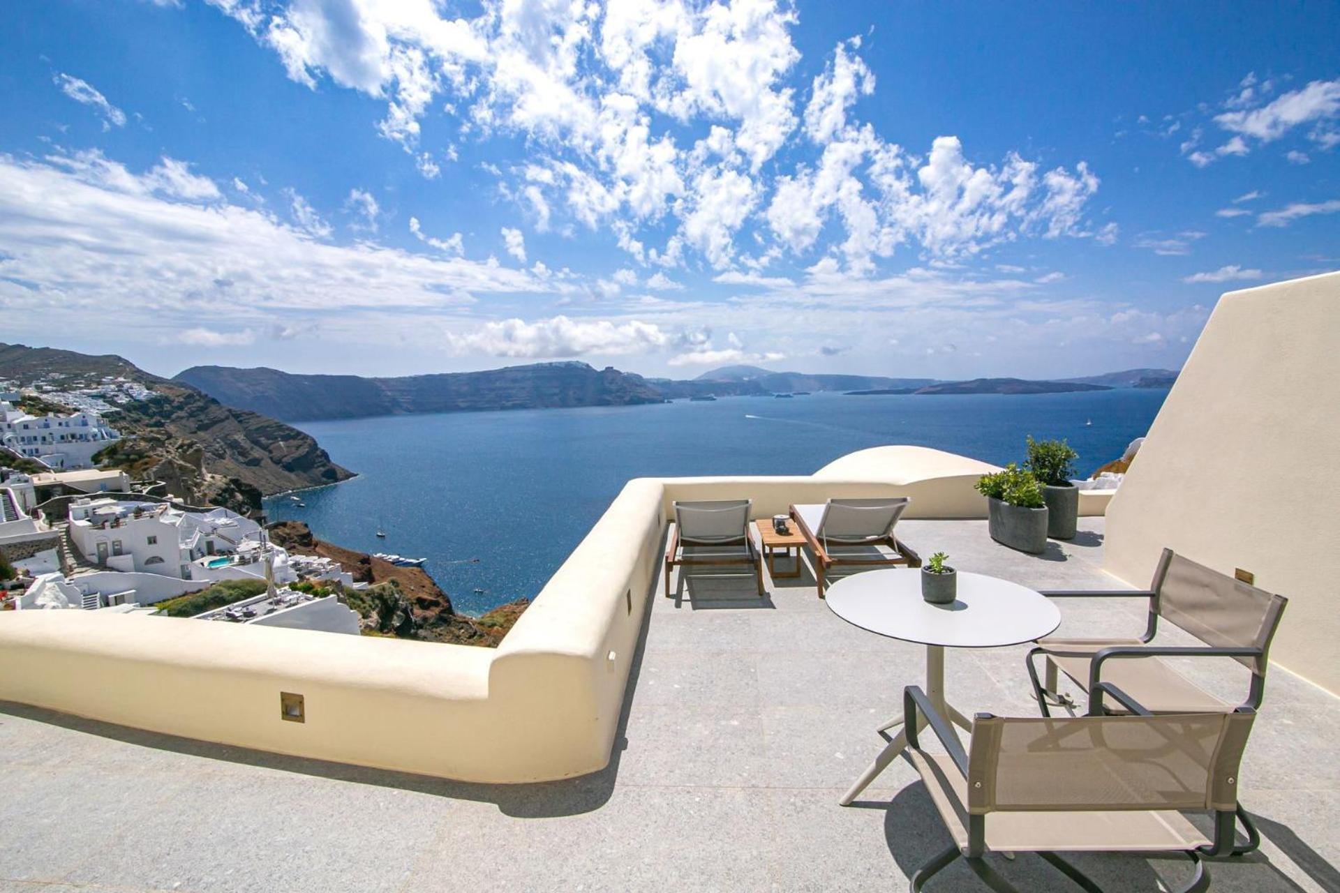 Villa Elegant Santorini Aloia Private Hot Tub Air Conditioning 1 Bedrooms
