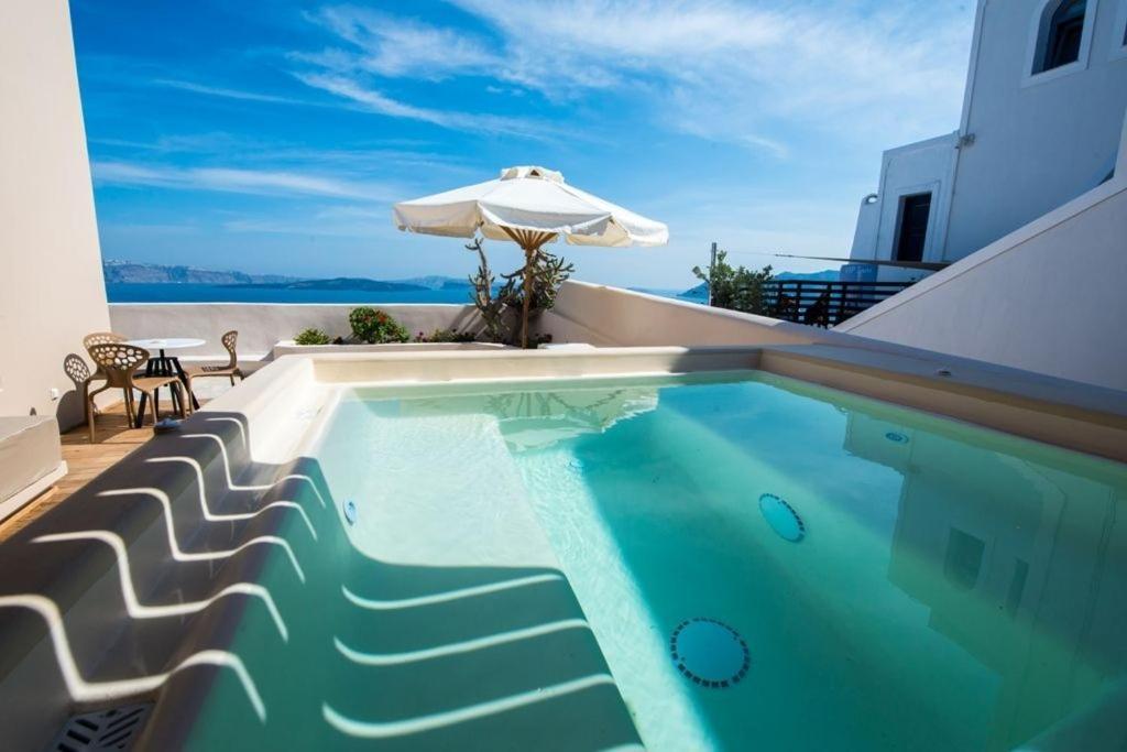 Villa Pbs One Bedroom Villa With Outdoor Hot Tub Oia Oia (Santorini)