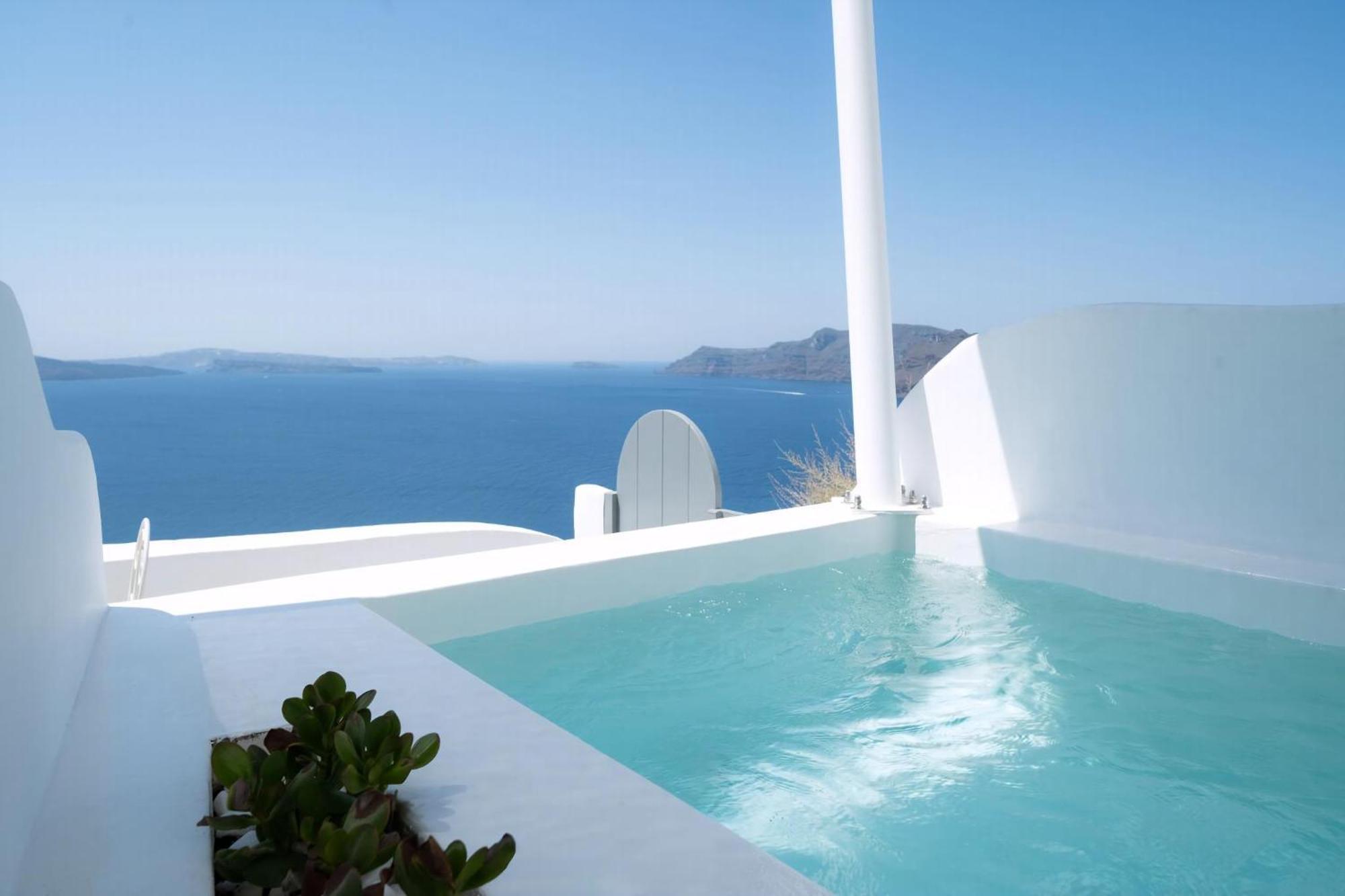 Villa Junior Suite Sea View With Jetted Tub Bvs Oia Santorini Oia (Santorini)