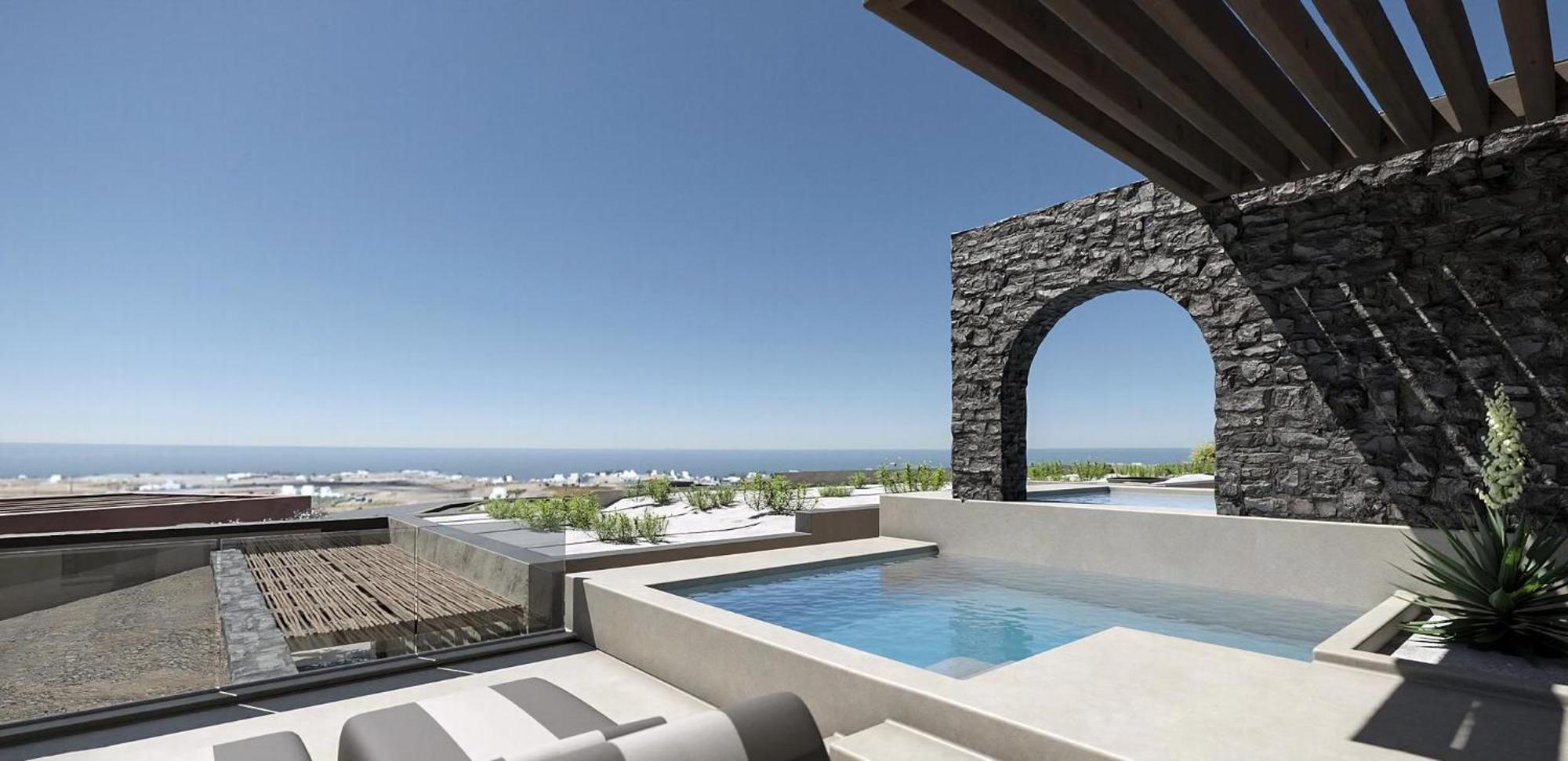 Sensational Santorini 1 Bedroom Grace Private Pool Astounding Sea Views Finikia * Oia (Santorini)