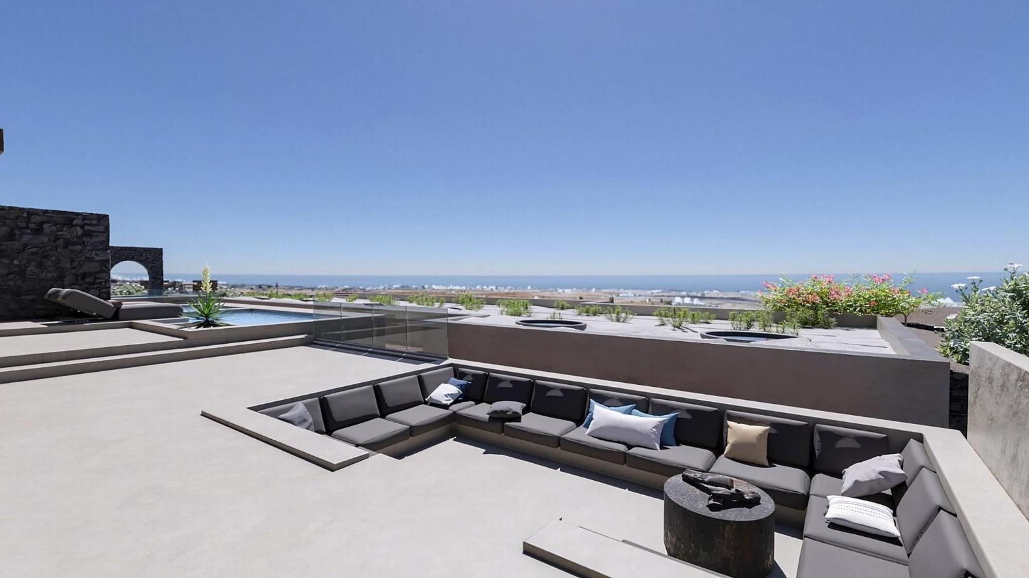 Sensational Santorini 1 Bedroom Grace Private Pool Astounding Sea Views Finikia