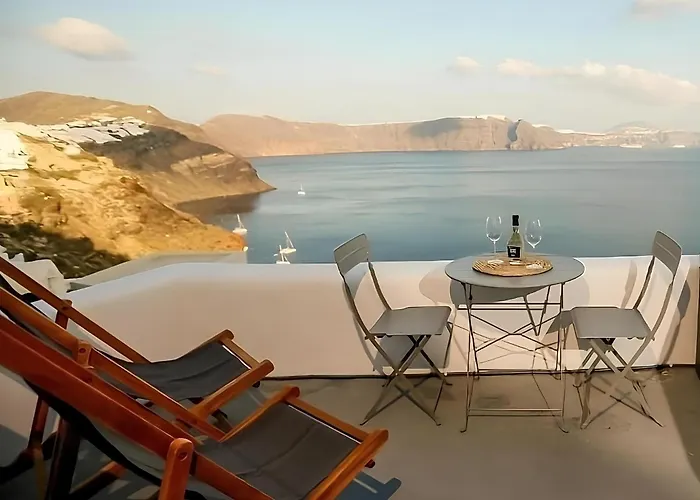 Caldera\'S Dream Cave House With Hot Tub & Sea View