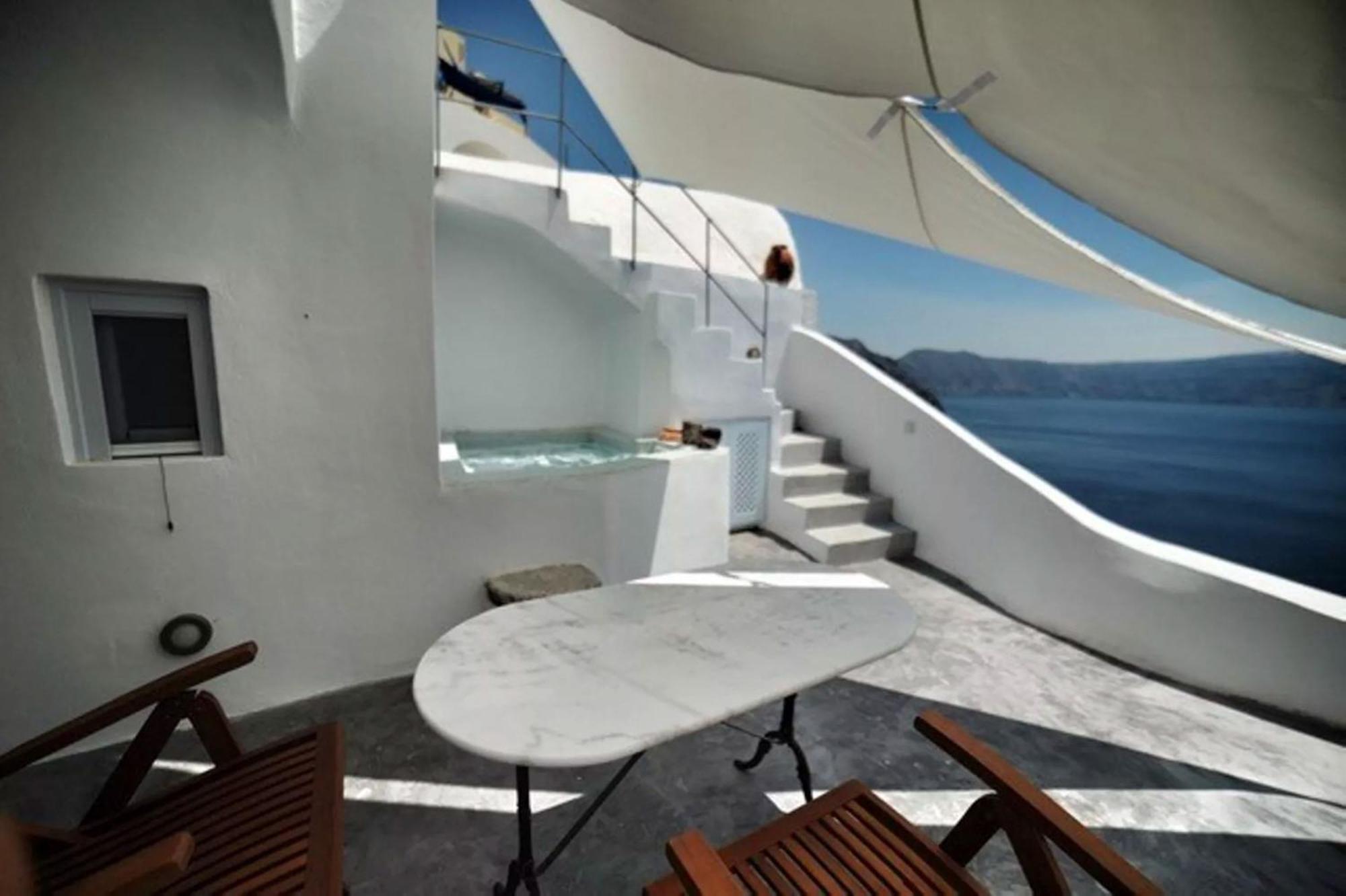 Felicity Villa Caldera View-Outdoor Hot Tub Asv Oia Santorini Villa