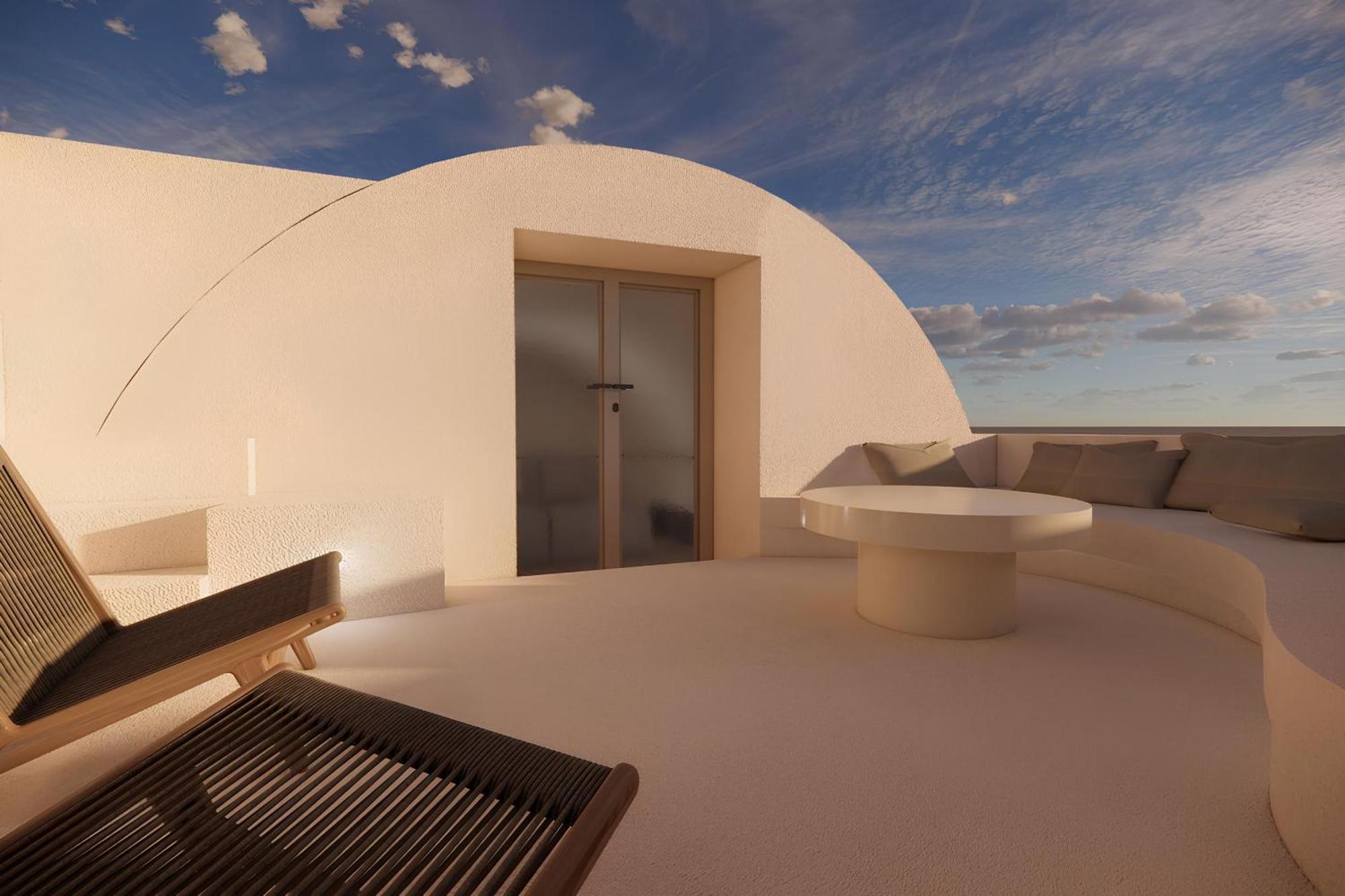 Caldera's Dream Cave House With Hot Tub & Sea View Holiday home *