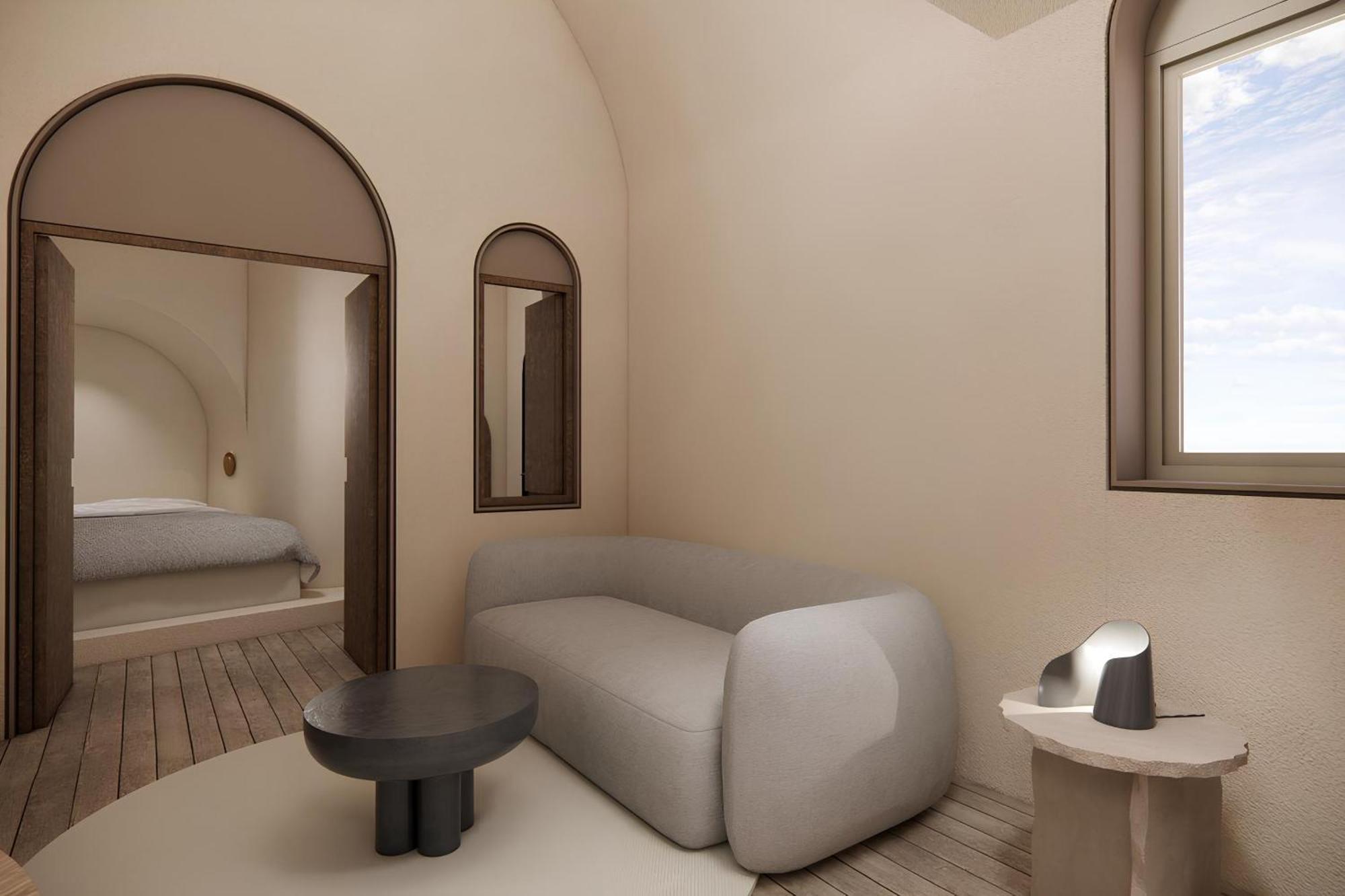 Caldera's Dream Cave House With Hot Tub & Sea View