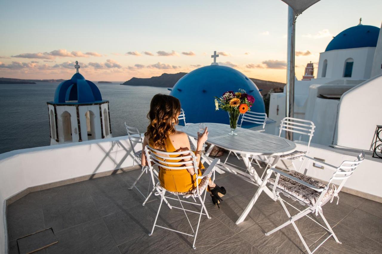 Villa Santo Blue Horizon Blue Domes View Oia (Santorini)