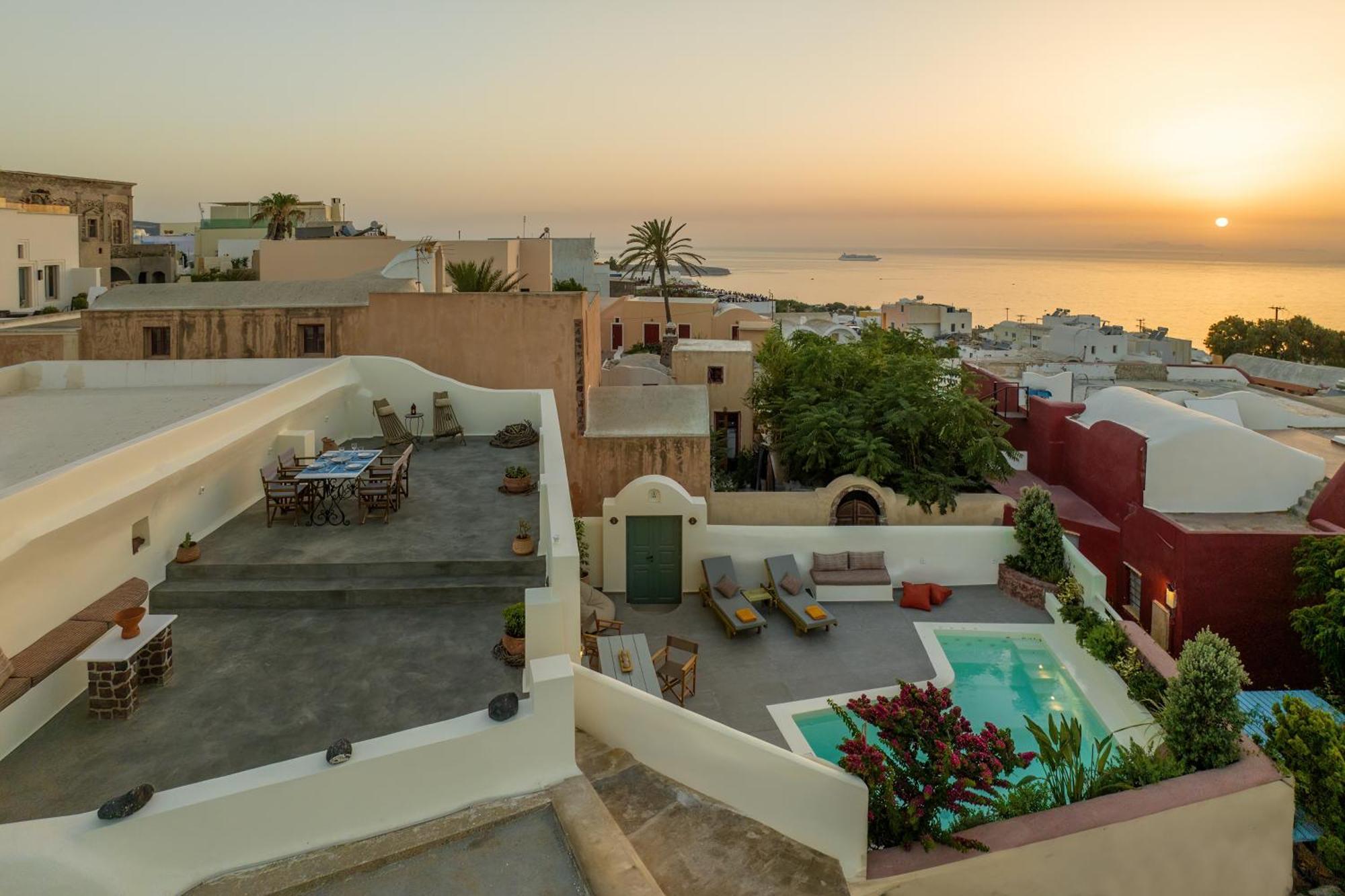 Historia Villa Oia (Santorini)